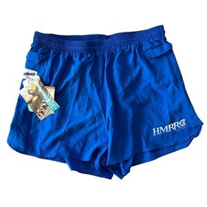 RaceReady | Long Distance Running Shorts with Pockets | Royal Blue | Men’s XL